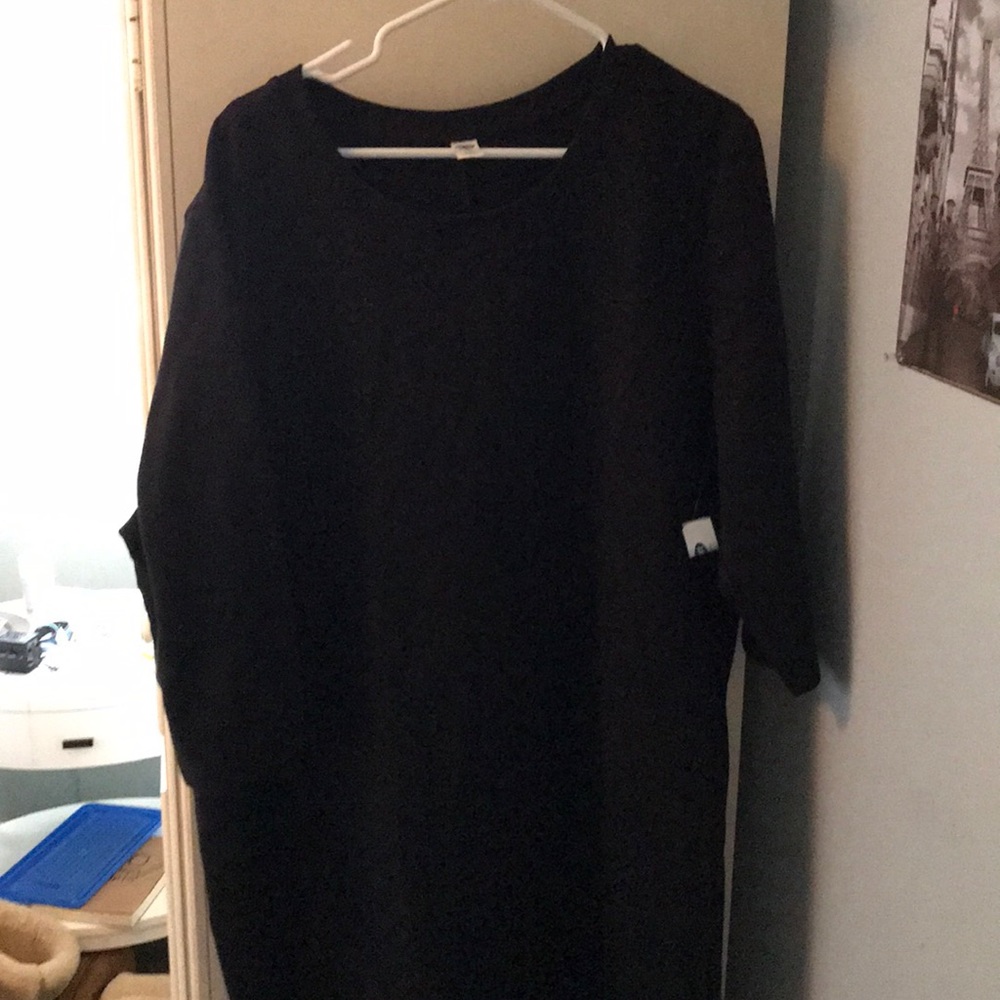 black dress